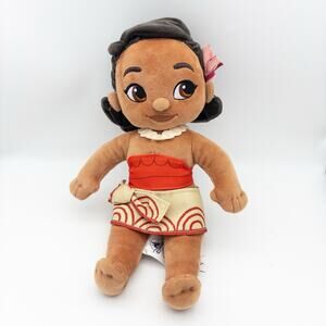 Disney Moana Plush Doll Animators Collection Toddler Stuffed Toy Lovey 11" Doll